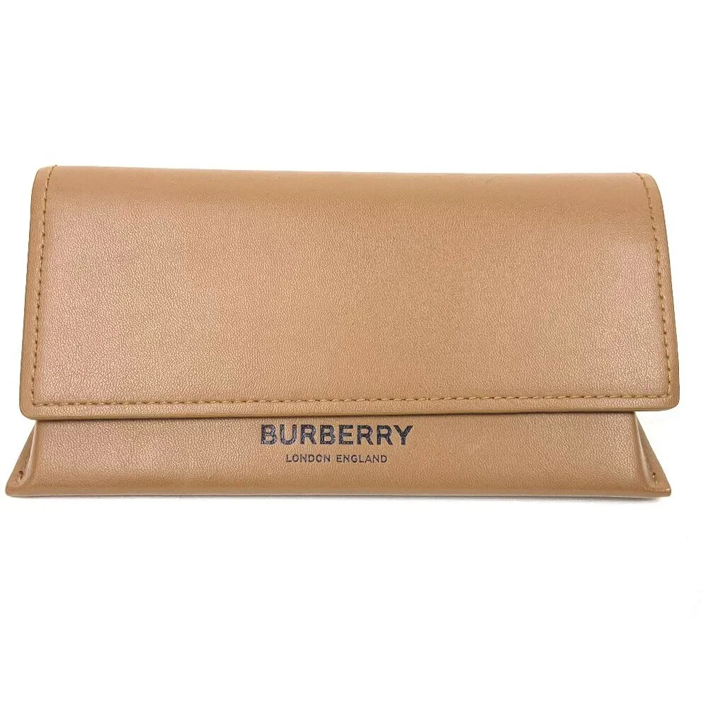 Burberry Camel Brown Sunglass Case Magnetic Closure - Picture 1 of 16